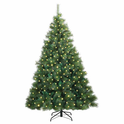 Artificial Christmas Tree PE PVC Green LEDs