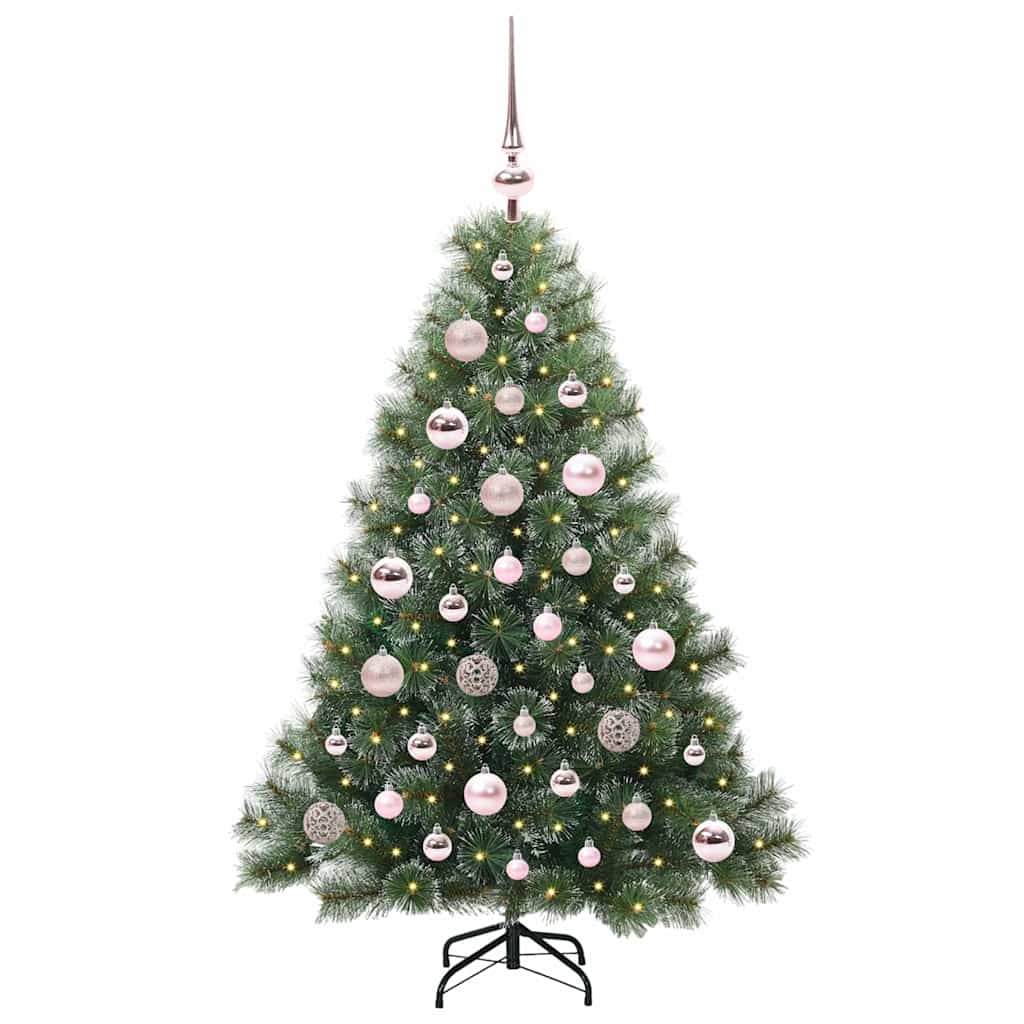 vidaXL Artificial Christmas Tree Green 120 cm PE and PVC 3