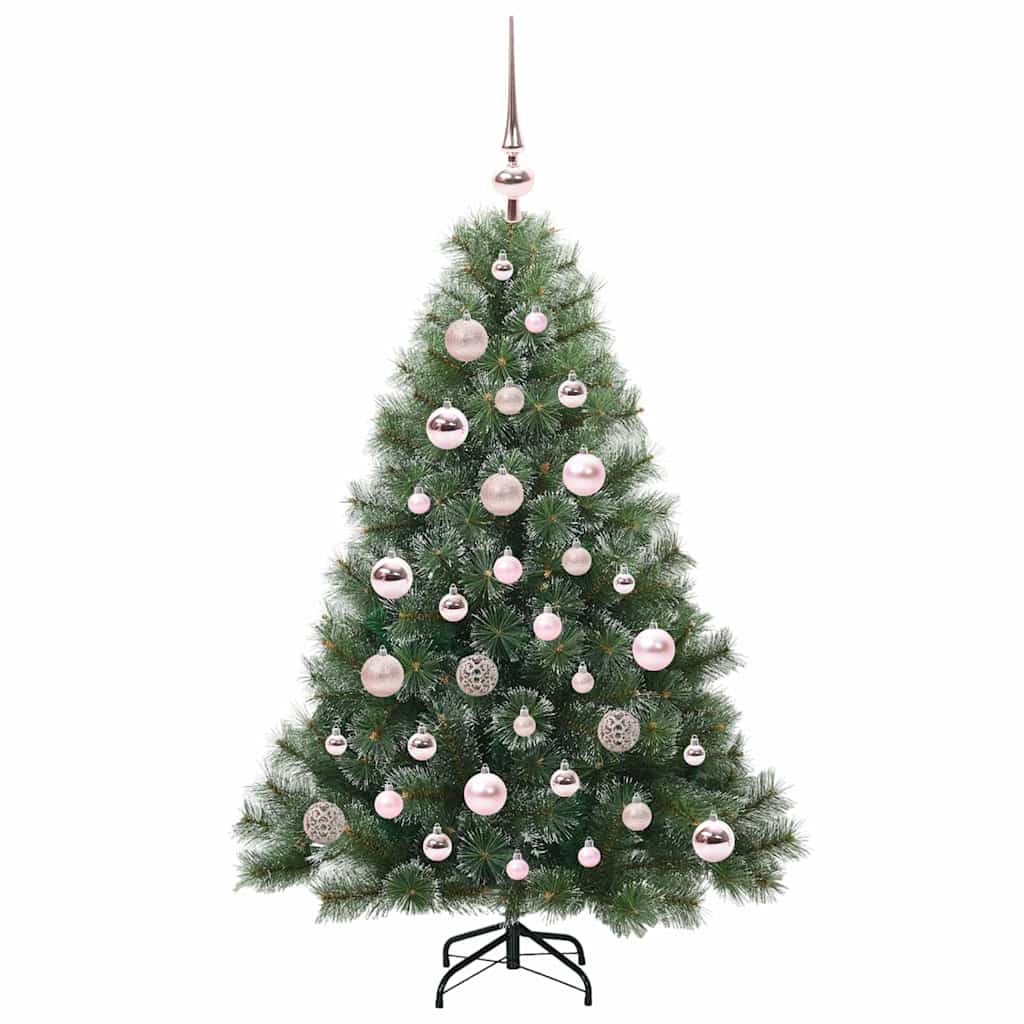 vidaXL Artificial Christmas Tree Green 120 cm PE and PVC 4