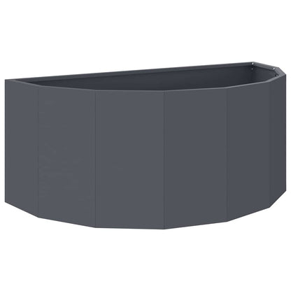 vidaXL Planter Anthracite 90 x 45 x 35 cm Steel 2