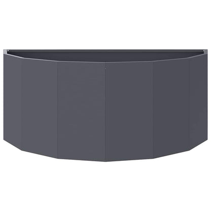 vidaXL Planter Anthracite 90 x 45 x 35 cm Steel 5