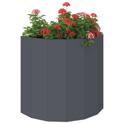 vidaXL Planter Anthracite 60 x 30 x 50 cm Steel 3