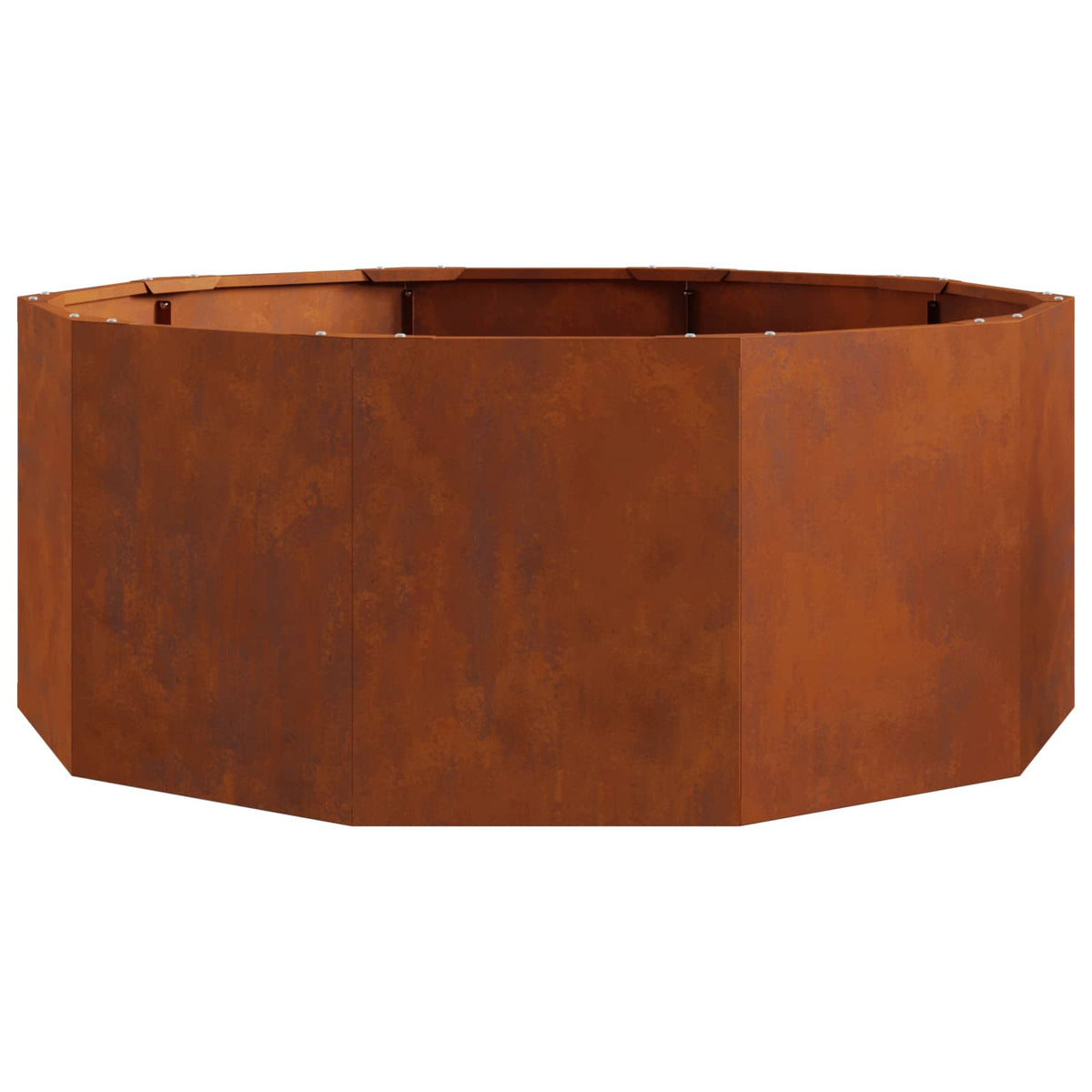 vidaXL Planter Rusty 90 x 90 x 35 cm Weathering Steel 6