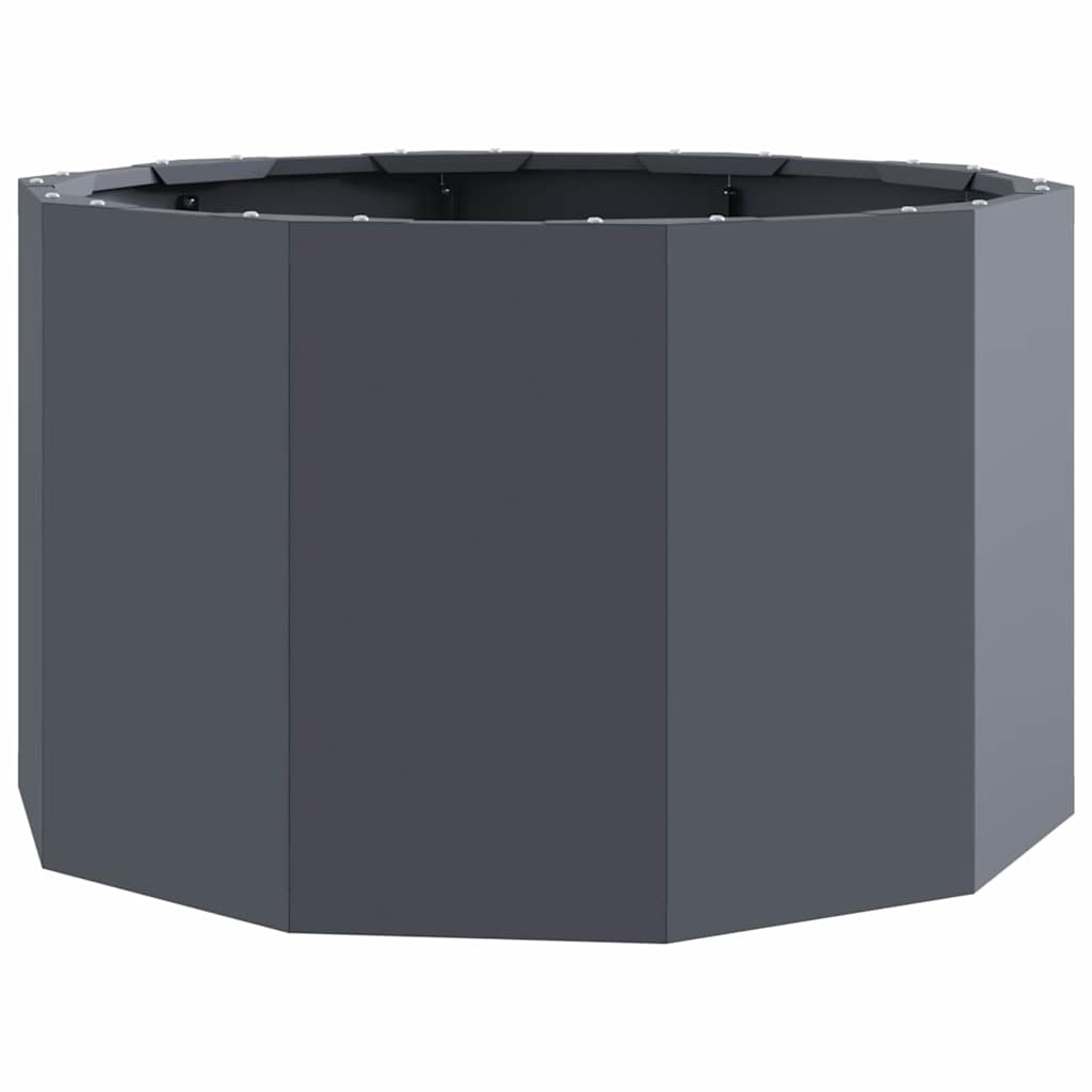 vidaXL Planter Anthracite 60 x 60 x 35 cm Steel 2