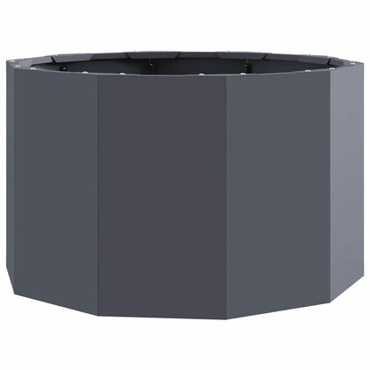 vidaXL Planter Anthracite 60 x 60 x 35 cm Steel 2
