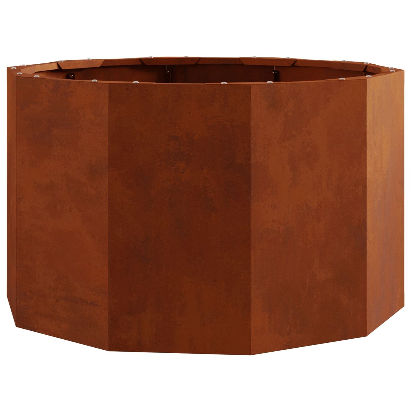 vidaXL Planter Rusty 60 x 60 x 35 cm Weathering Steel 2