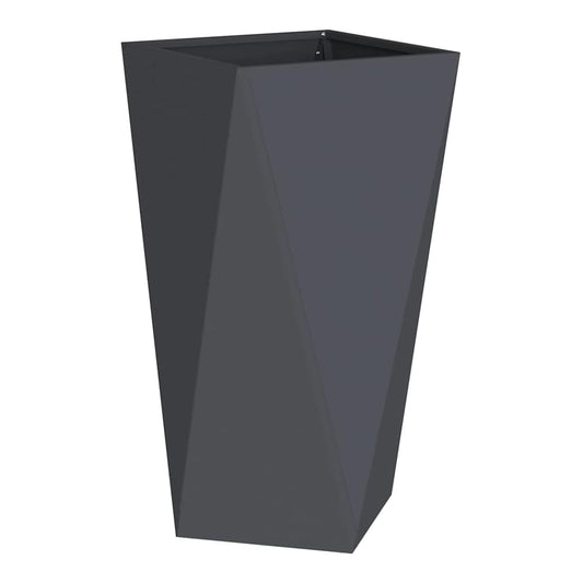 Planter Steel 1 Width 40 cm Anthracite 75 cm