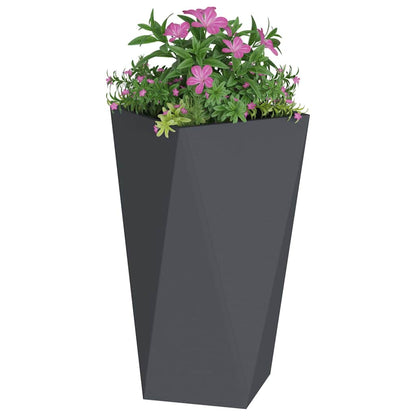 vidaXL Planter Anthracite 40 x 40 x 75 cm Steel 3