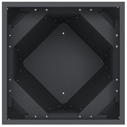vidaXL Planter Anthracite 40 x 40 x 75 cm Steel 6