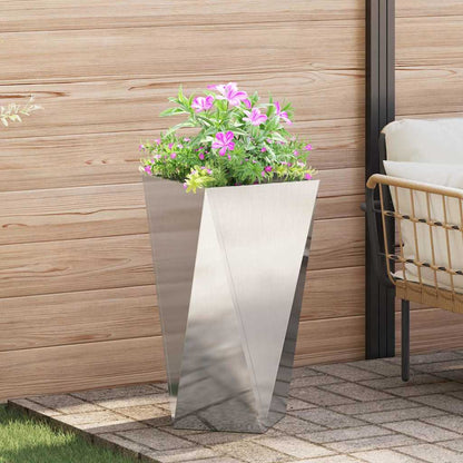 vidaXL Planter Steel Width 40 cm