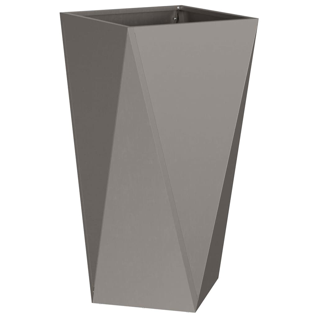 vidaXL Planter Rusty 40 x 40 x 75 cm Weathering Steel 5