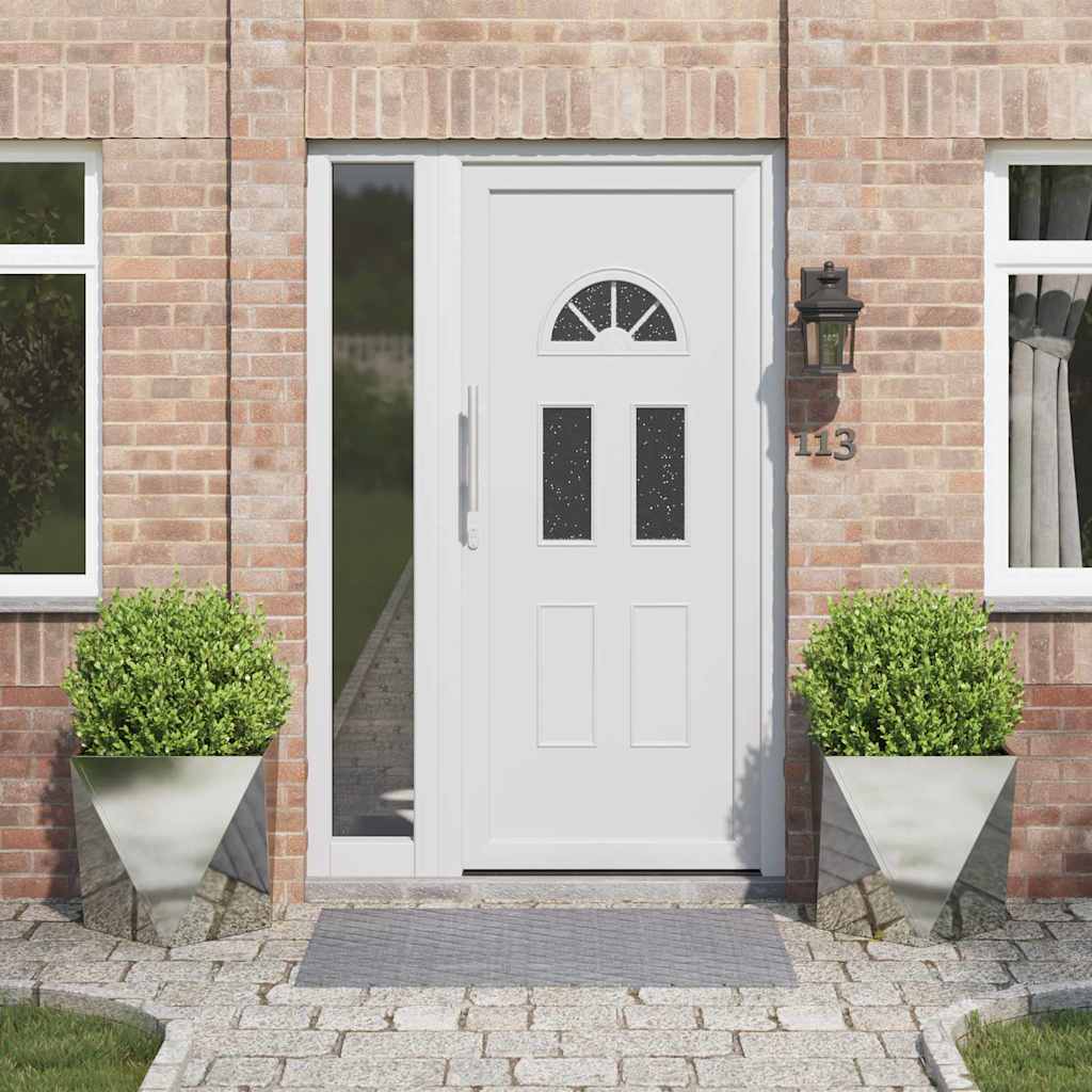 vidaXL Planter 2 pcs Silver 50 x 50 x 50 cm Galvanised Steel 1