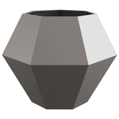 vidaXL Planter Rusty 100 x 100 x 80 cm Weathering Steel 2