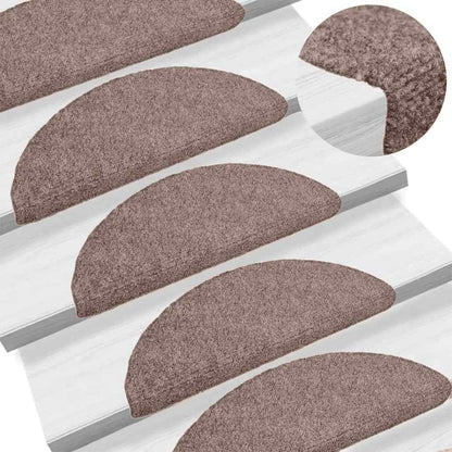 vidaXL Stair Mats Self-adhesive 65x21x4 cm Width 65 cm 20 pcs