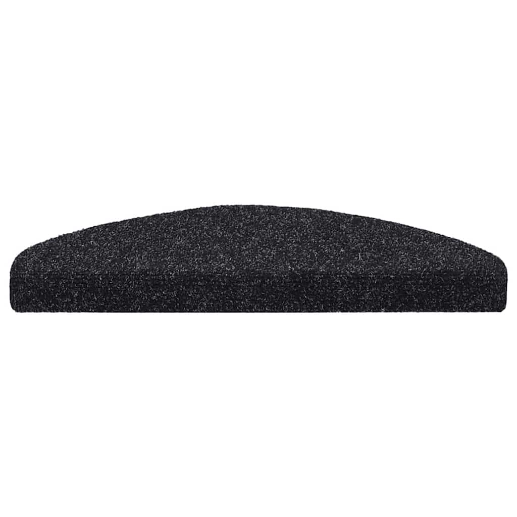 Stair Mats Self-adhesive 65x21x4 cm Width 65 cm 20 Black