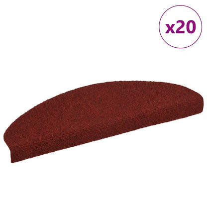 vidaXL Stair Mats Self-adhesive 65x21x4 cm Width 65 cm 20 pcs