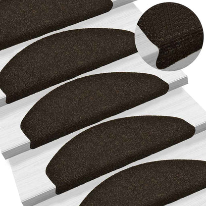 vidaXL Stair Mats Self-adhesive 65x21x4 cm Width 65 cm 20 pcs