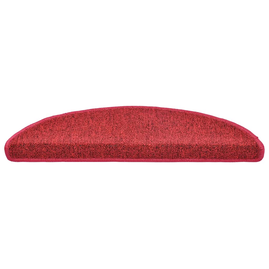 vidaXL Self-adhesive Stair Mats 20 pcs 56 x 17 x 3 cm Non-Slip Red 3