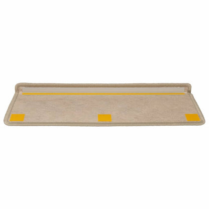 Stair Mats Self-adhesive Sisal-Look 65x21x4 cm 30 pcs Sand