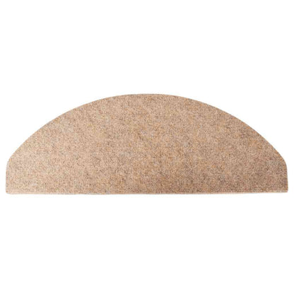 vidaXL Stair Mats Self-adhesive 20 pcs Beige 65x22,5x3,5 cm 6
