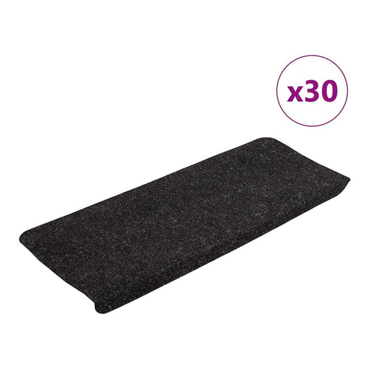 Stair Mats Self-adhesive 65x24.5x3.5 cm Anthracite