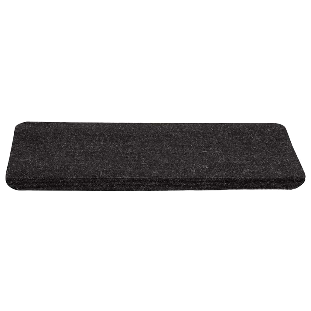 vidaXL Stair Mats Self-adhesive 30 pcs Anthracite 65x24,5x3,5 cm 4