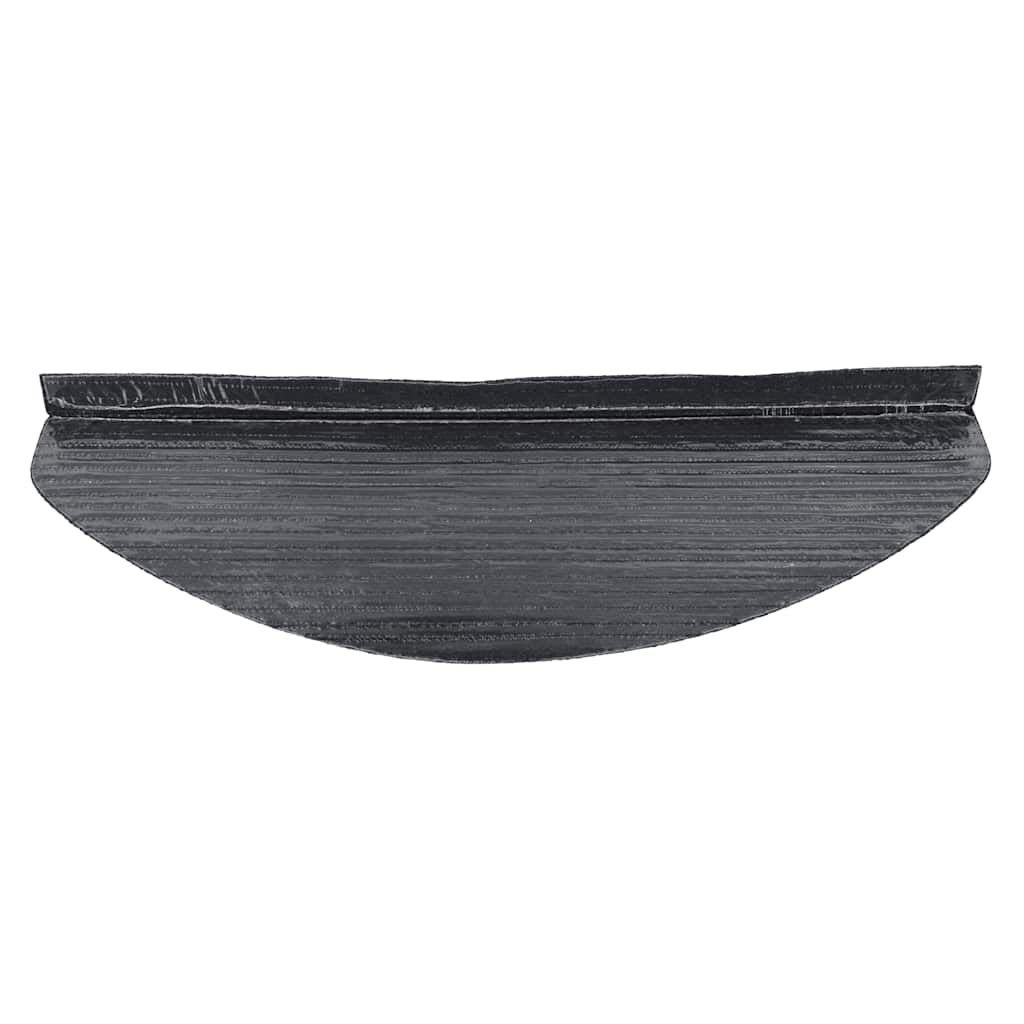 vidaXL Stair Mats Self-adhesive 20 pcs Black 56x17x3 cm 5