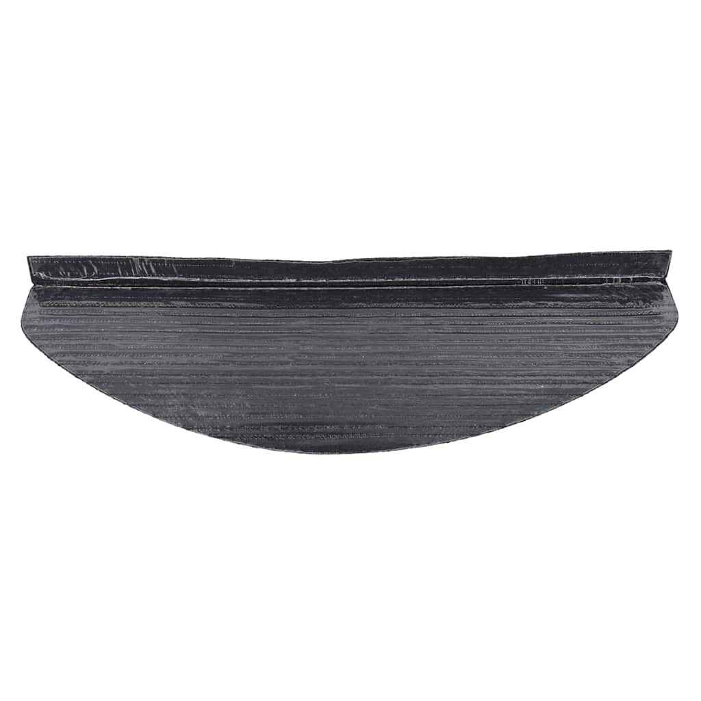 vidaXL Stair Mats Self-adhesive 30 pcs Black 56x17x3 cm 5