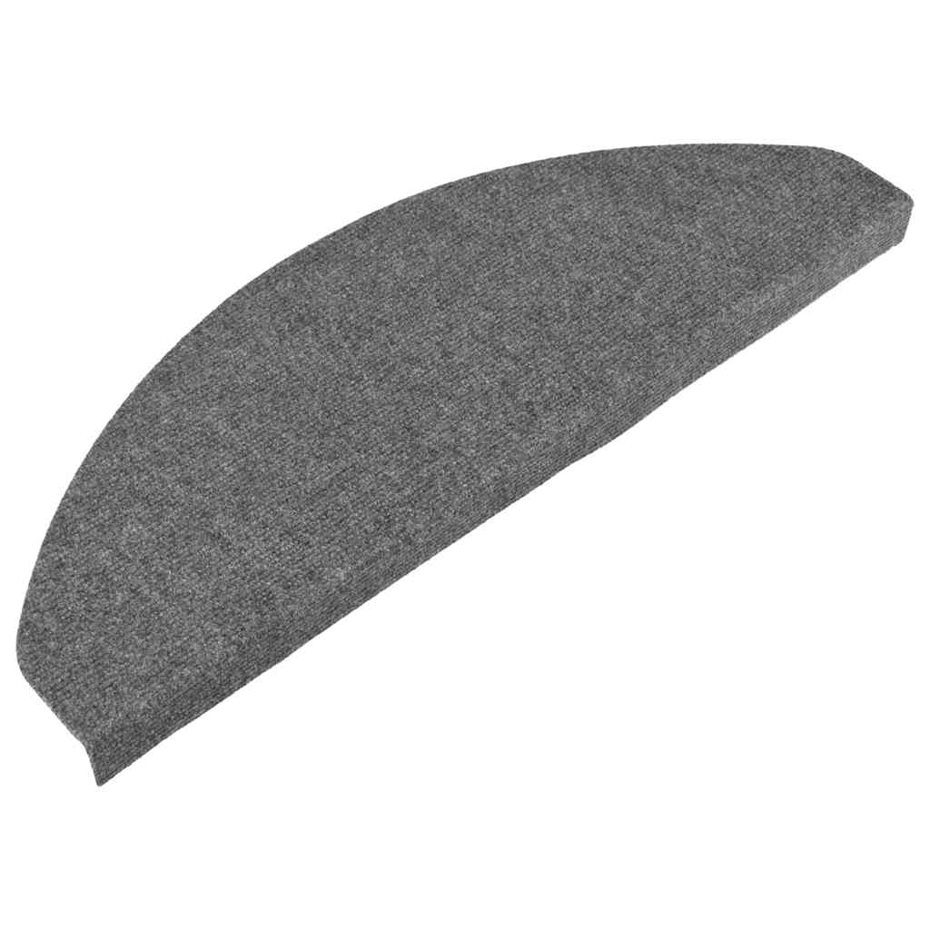 vidaXL Stair Mats Self-adhesive 20 pcs Grey 65x22,5x3,5 cm 3