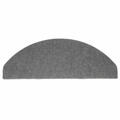 vidaXL Stair Mats Self-adhesive 20 pcs Grey 65x22,5x3,5 cm 6