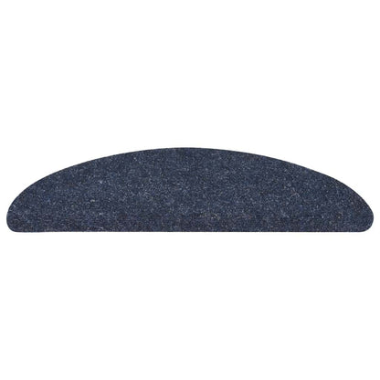 vidaXL Stair Mats Self-adhesive 30 pcs Blue 56x17x3 cm 4