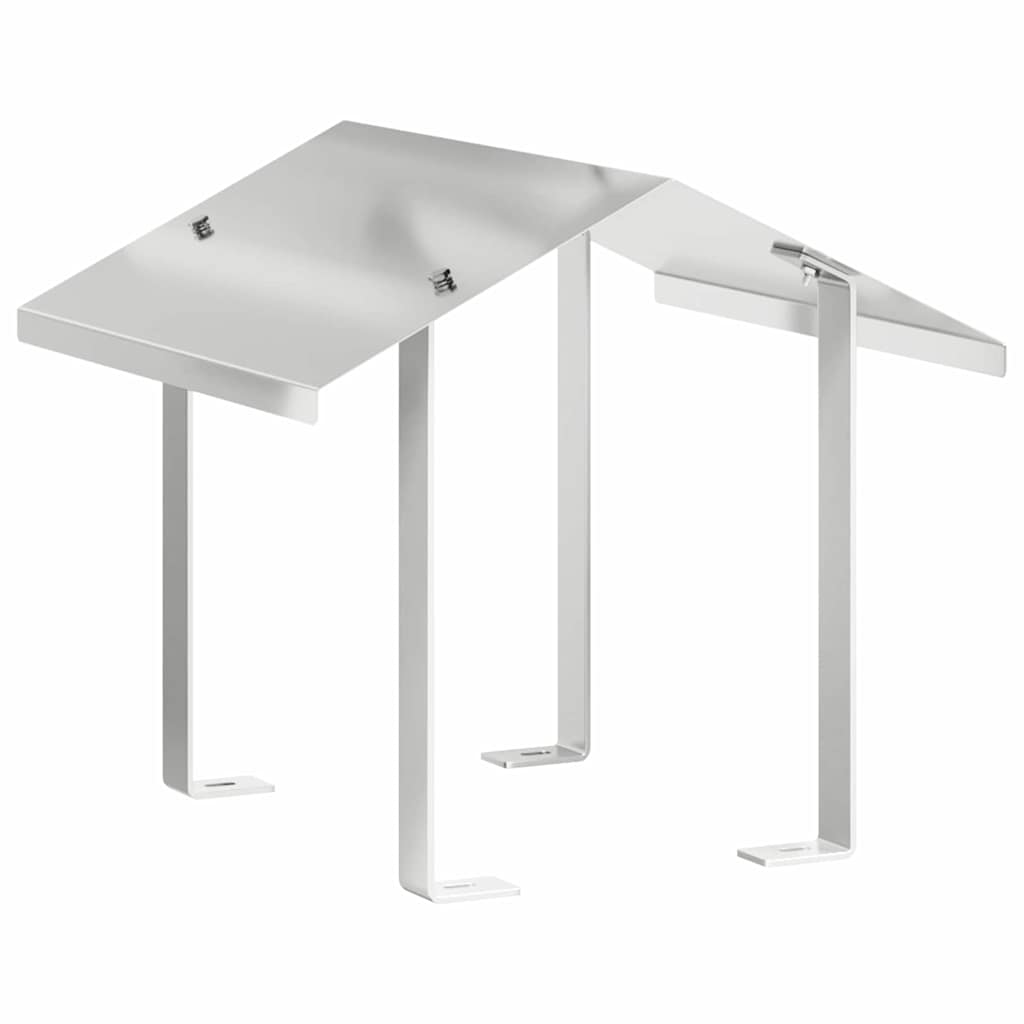 vidaXL Chimney Hood Silver 40 x 40 x 37.5 cm Stainless Steel 2