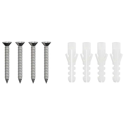 vidaXL Chimney Head Extension Silver 25 x 25 x 50 cm Stainless Steel 5