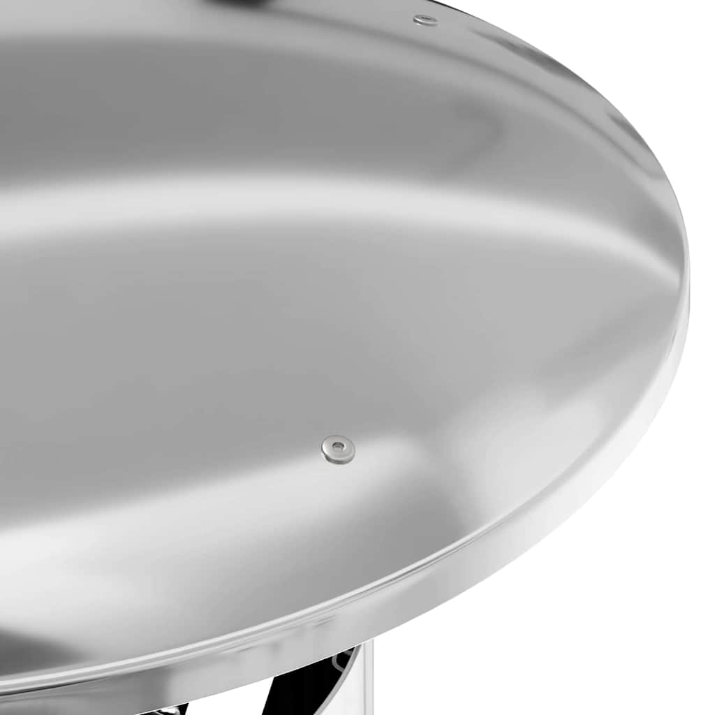 vidaXL Rain Cover Chimney Silver 35 x 35 x 20 cm Stainless Steel 5