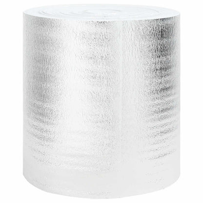 vidaXL Radiator Heat Reflector 2 pcs Silver 25 x 0.5 m Polyethylene 2