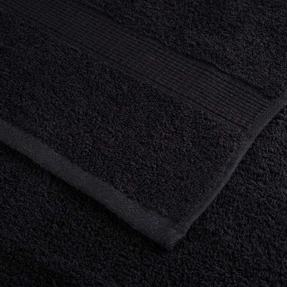 vidaXL Guest Towel SOLUND 50 pcs Black 30 x 30 cm 550 gsm 5