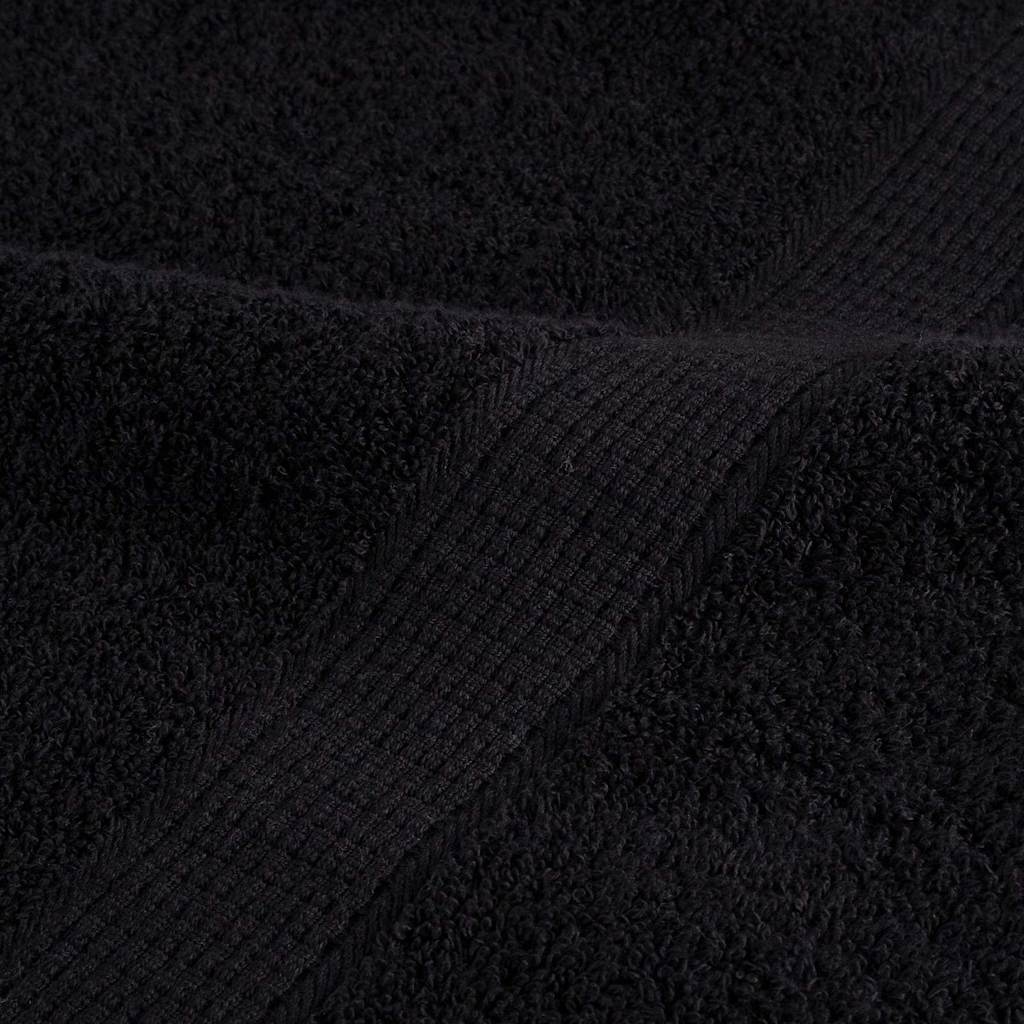 vidaXL Guest Towel SOLUND 50 pcs Black 30 x 30 cm 550 gsm 6