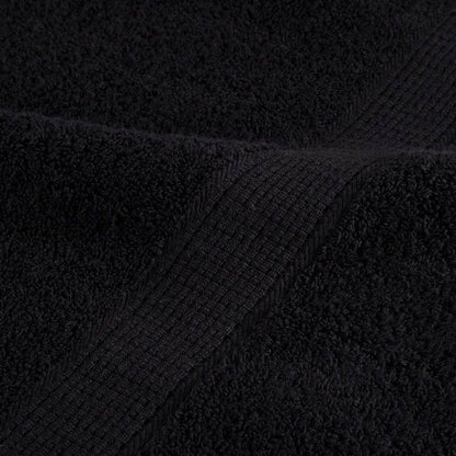 vidaXL Guest Towel SOLUND 50 pcs Black 30 x 30 cm 550 gsm 6