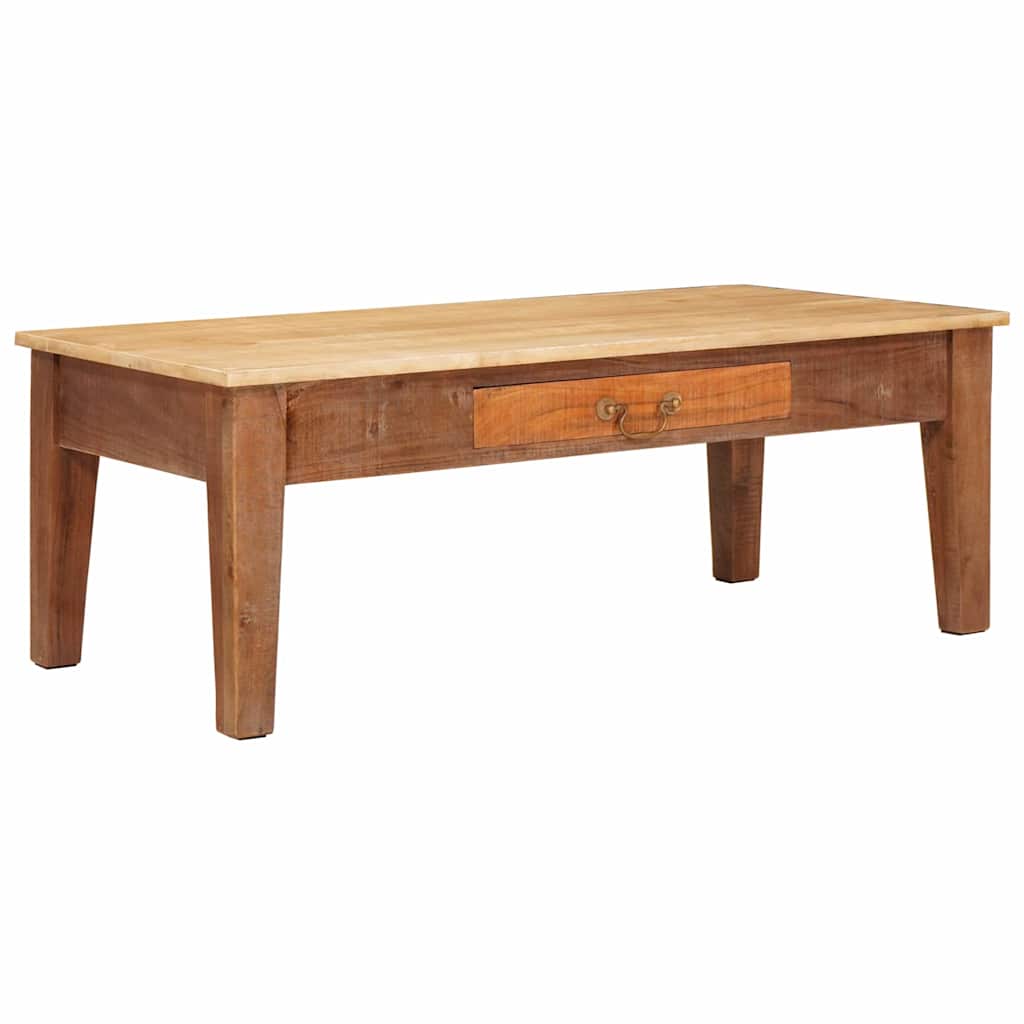 Coffee Table Solid Wood Vintage 110 cm 55 cm