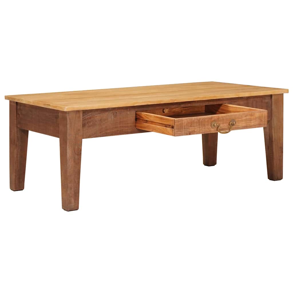 Coffee Table Solid Wood Vintage 110 cm 55 cm