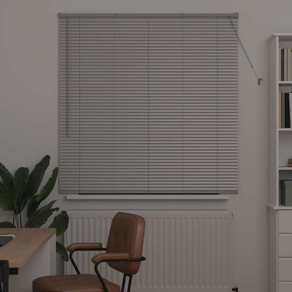 vidaXL Venetian Blinds Silver 130 x 130 cm Aluminium 3