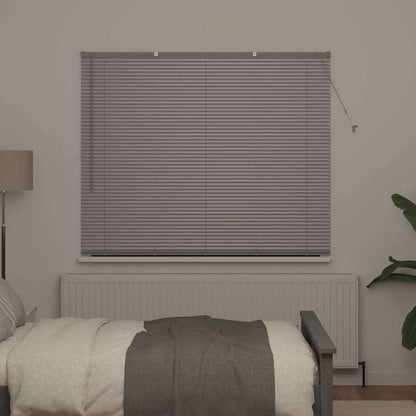 vidaXL Venetian Blinds Silver 175 x 160 cm Aluminium 3