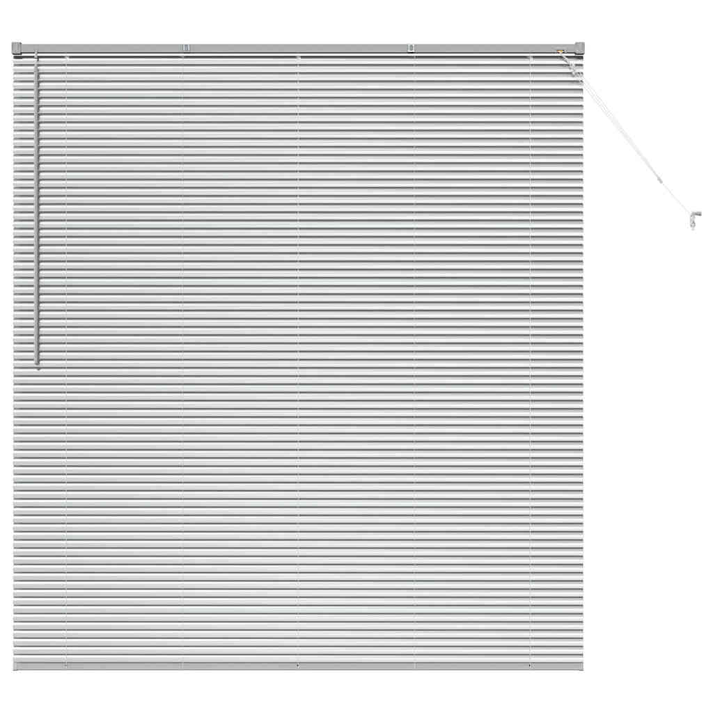 vidaXL Venetian Blinds Silver 175 x 160 cm Aluminium 2