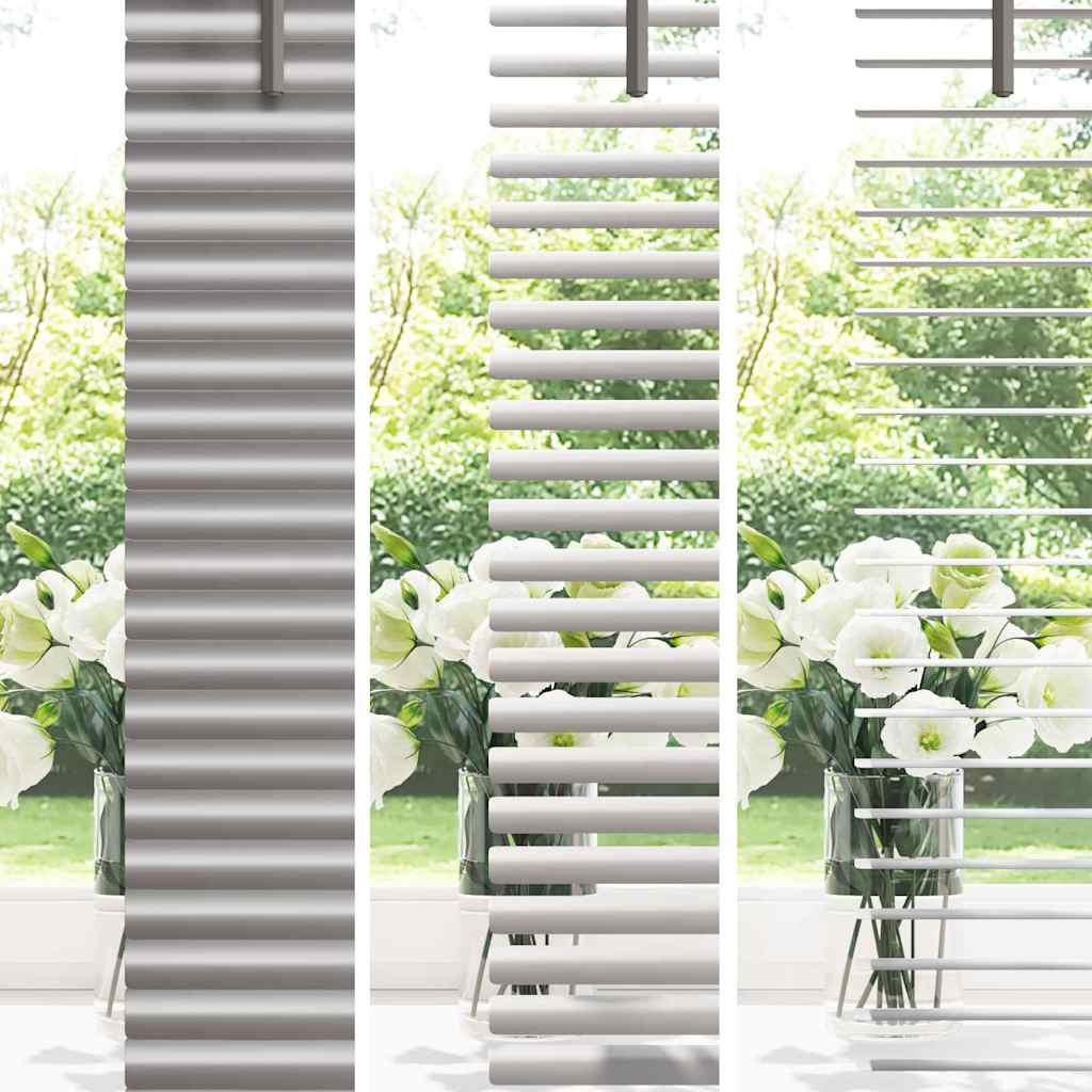 vidaXL Venetian Blinds Silver 220 x 130 cm Aluminium 4
