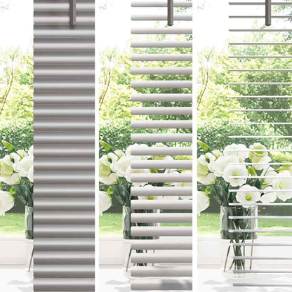 vidaXL Venetian Blinds Silver 220 x 130 cm Aluminium 4