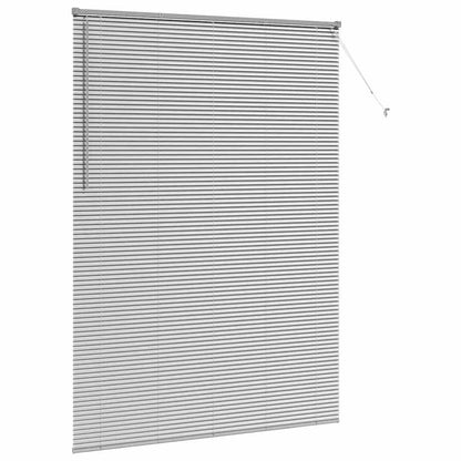 vidaXL Venetian Blinds Silver 220 x 160 cm Aluminium 5