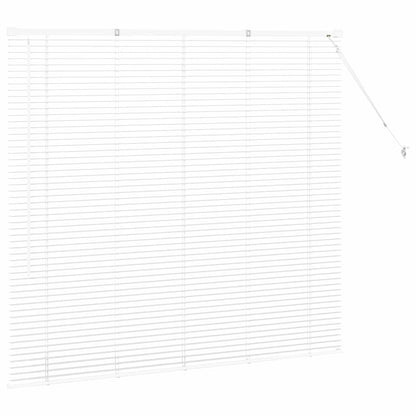 vidaXL Venetian Blinds White 130 x 150 cm Aluminium 6