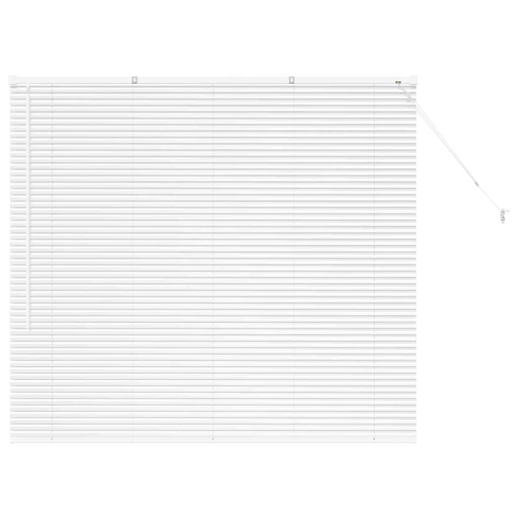 vidaXL Venetian Blinds White 130 x 150 cm Aluminium 2