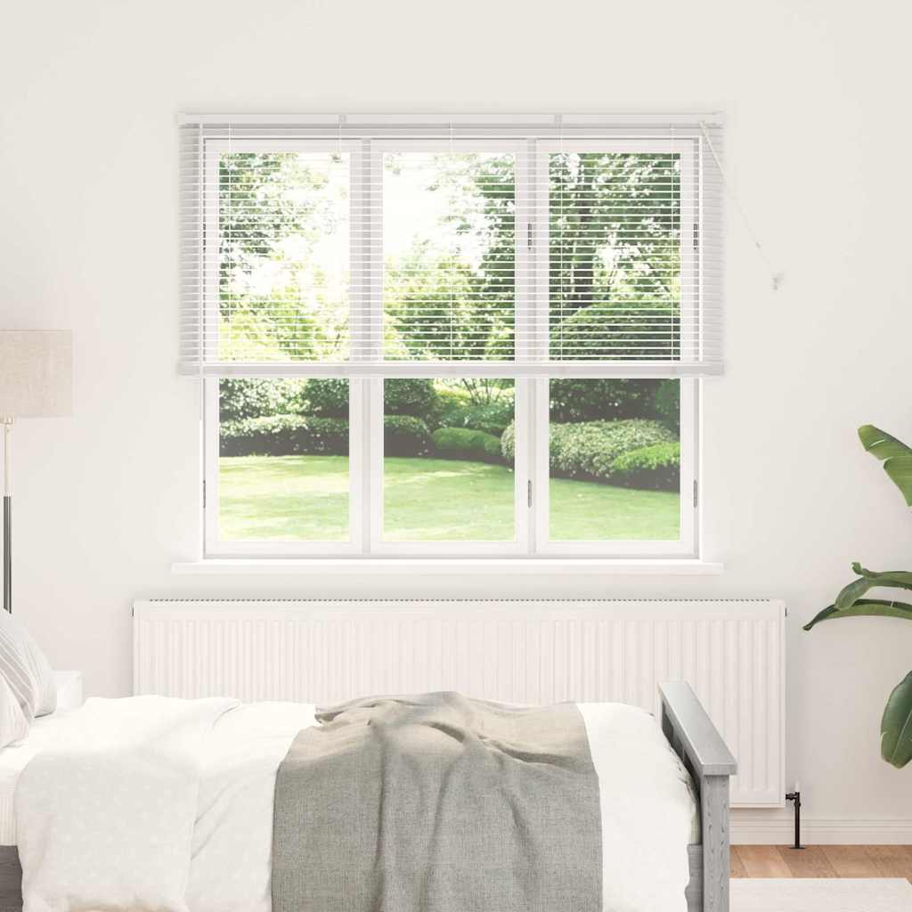 vidaXL Venetian Blinds White 175 x 160 cm Aluminium 1