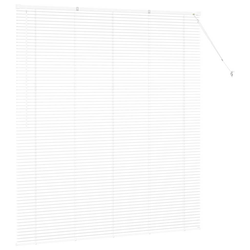 vidaXL Venetian Blinds White 175 x 160 cm Aluminium 6